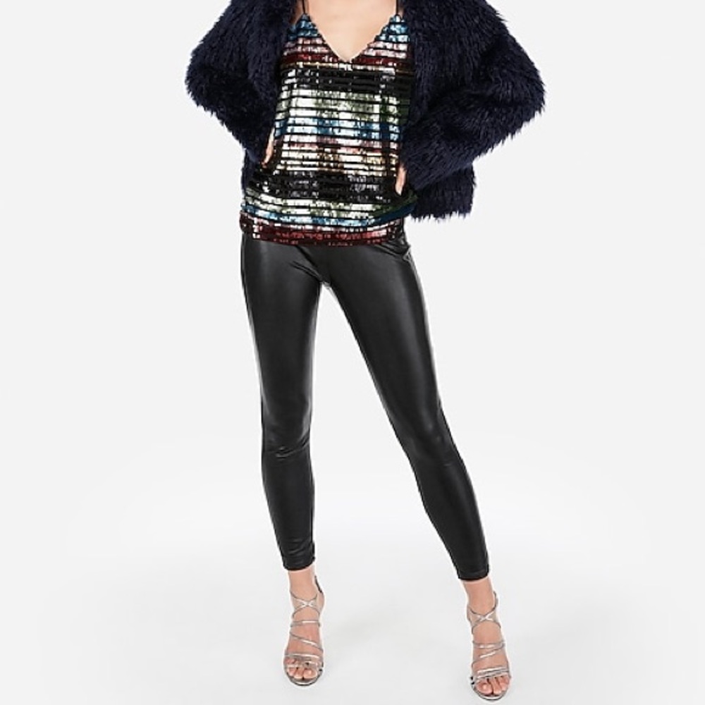 💃 Express Sequin Striped Cami 💃
